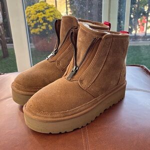 UGG Tan Suede Boots
